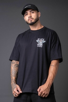 camisa preta black targ angel - comprar online