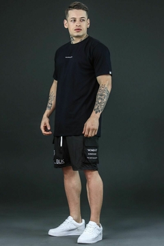 camisa preta black targ stile