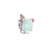 Anel Maxi Formas Fusion Turmalina Light, Cristal London Blue e Cristal Turmalina Rosa - Banho Ouro 18k - loja online