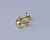 Brinco Botão Grande Polido - Ouro 18K - comprar online