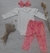Body manga larga mas Calza lycra frizada y una vincha moño - comprar online