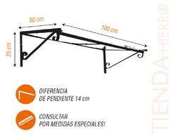 ALERO para puertas / ventanas en internet