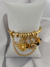 Bracelete berloques verniz italiano