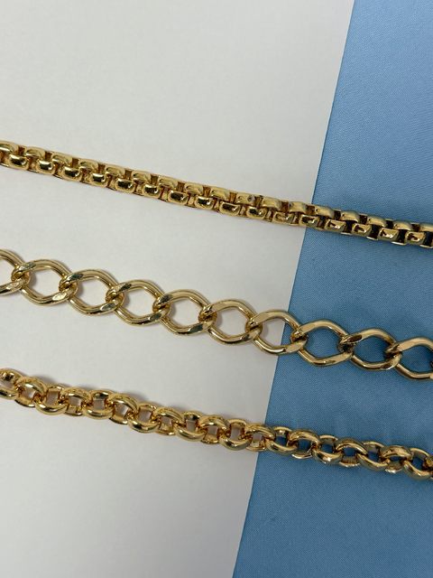 Kit três pulseira verniz italiano