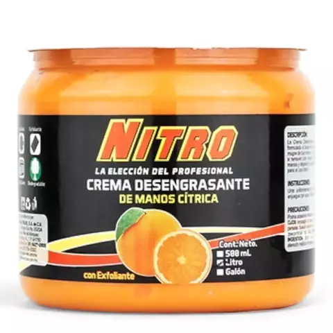 CREMA DESENGRASANTE MANOS 1LTO TARRO