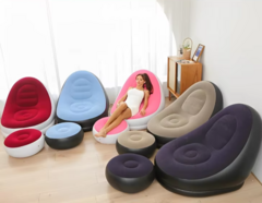 Sofá Poltrona de Descanso Portátil Inflável Ultra Lounge na internet