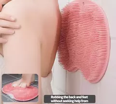 Almofada para Limpeza dos Pés Antiderrapante - Escova de Banho Silicone - loja online