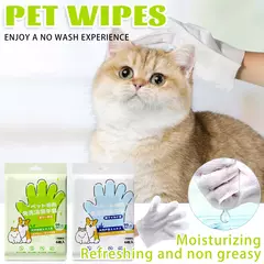 Luvas para Limpeza de Pets - Lavagem Seca