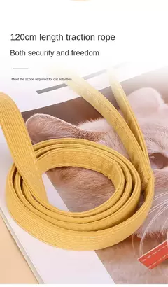 Conjunto de Coleira e Guia para Gatos - comprar online