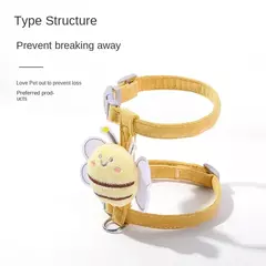 Conjunto de Coleira e Guia para Gatos na internet