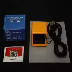 Relógio Inteligente WiFi Clima e Temperatura