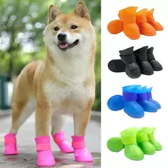 Botas de Borracha Impermeáveis para Pets – Proteção e Conforto - comprar online