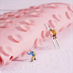 Almofada para Limpeza dos Pés Antiderrapante - Escova de Banho Silicone - loja online