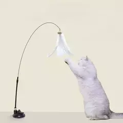 Vareta Interativa com Penas para Gatos - Diversão Garantida! - comprar online
