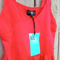 Musculosa de satén Ríe - comprar online