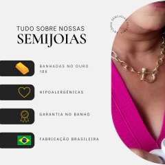 Maxi colar luxo semijoia (Ref.: 2024026) - comprar online