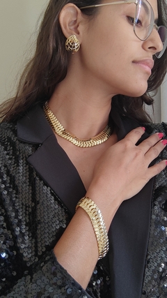 Imagem do Maxi colar luxo semijoia (Ref.: 2024026)