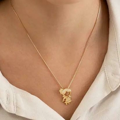 Colar com pingente filha/ filho (Ref.: 2025022) - loja online