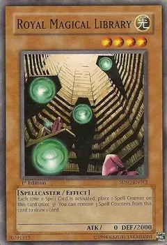 Royal Magical Library [SDSC-EN013] Common 1st edition