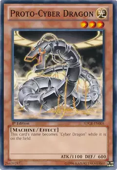Proto-Cyber Dragon [SDCR-EN005] Common 1st edition