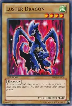 Luster Dragon [SDBE-EN004] Common 1 st edition