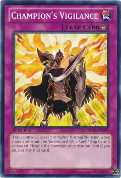 Champion's Vigilance [SDBE-EN039] Common 1st edition