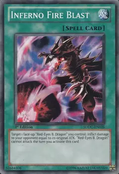 Inferno Fire Blast SDDC-EN026 Common unlimited