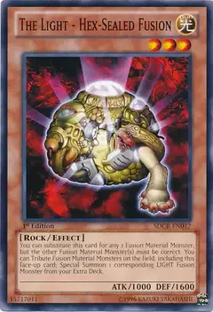The Light - Hex-Sealed Fusion [SDCR-EN017] Common 1st edition