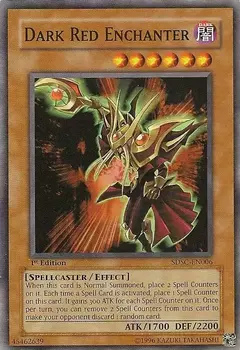 Dark Red Enchanter [SDSC-EN006] Common 1st edition