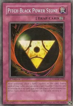 Pitch-Black Power Stone [SDSC-EN036] Common 1st edition