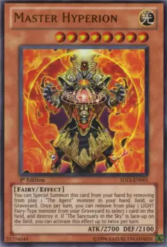 Master Hyperion [SDLS-EN001] Ultra Rare 1st edition