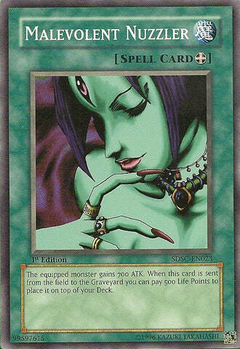 Malevolent Nuzzler [SDSC-EN023] Common 1st edition
