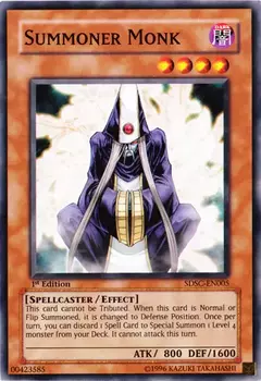 Summoner Monk [SDSC-EN005] Common 1st edition
