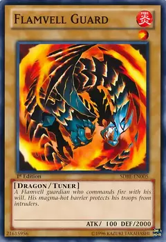Flamvell Guard [SDBE-EN005] Common 1st edition