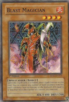 Blast Magician [SDSC-EN014] Common 1st edition