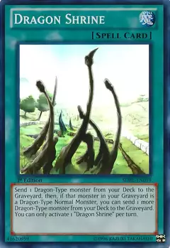 Dragon Shrine [SDBE-EN019] Super Rare 1st edition