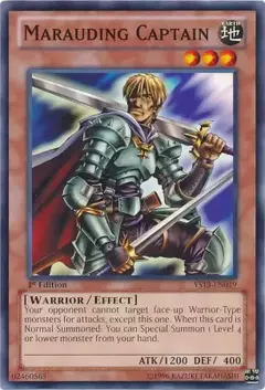 Marauding Captain [YS13-EN019] Common 1st edition