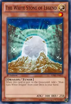 The White Stone of Legend [SDBE-EN013] Common 1st edition