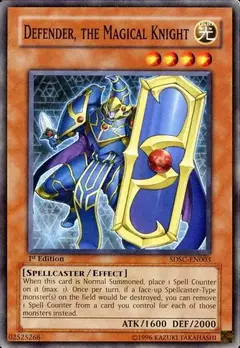 Defender, The Magical Knight [SDSC-EN003] Common 1st edition