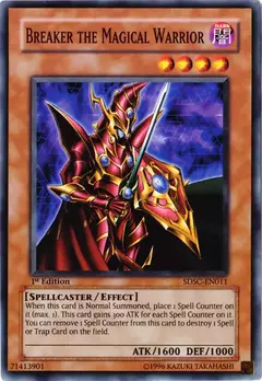 Breaker the Magical Warrior [SDSC-EN011] Common 1st edition