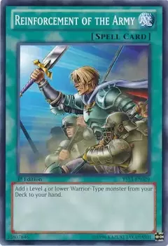 Reinforcement of the Army [YS13-EN029] Common 1st edition