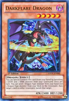 Darkflare Dragon [SDDC-EN002] Ultra Rare unlimited