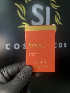 Henna para Sobrancelha La Benig Refil 3g | Todas as Cores | Sicosméticos - loja online