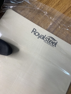 Pele sintética lisa sem tinta Royal Steel - comprar online