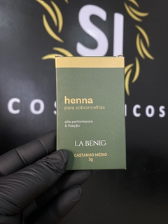 Henna para Sobrancelha La Benig Refil 3g | Todas as Cores | Sicosméticos na internet