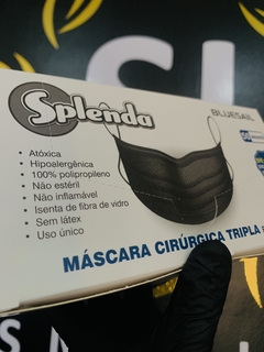 Máscara Cirúrgica Tripla Elástico - comprar online