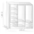 PLACARD 6 PUERTAS (916) - Almafuerte Muebles