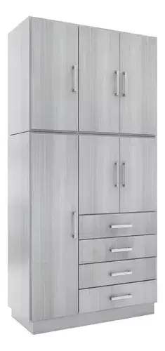 ROPERO 6 PUERTAS NORDICO 1.06 (ROP6PNORD) - comprar online
