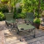 SET DE JARDIN PLEGABLE VERDE