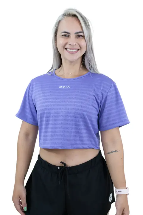 Cropped Lilas DryFlex - comprar online